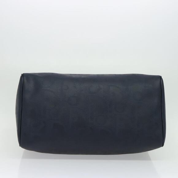 DIOR Trotter Canvas Boston Bag Pvc Navy - Picture 9 of 12